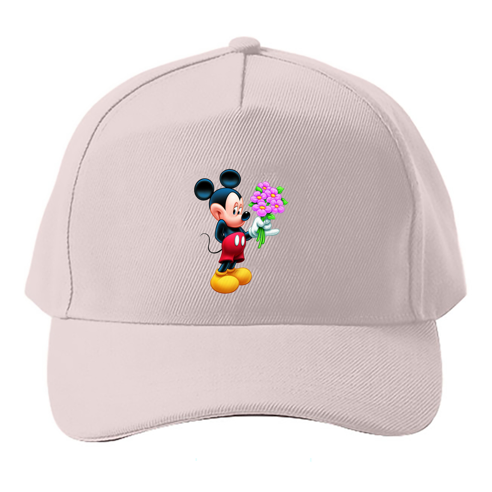 （画像用） ミッキーマウス Mickey Mouse ベースボールキャップ 綿100％ 男女兼用 帽子 スポーツ